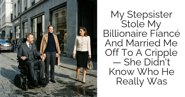 My Stepsister Stole My Billionaire Fiancé And Married Me Off To A Cripple — She Didn't Know Who He Really Was