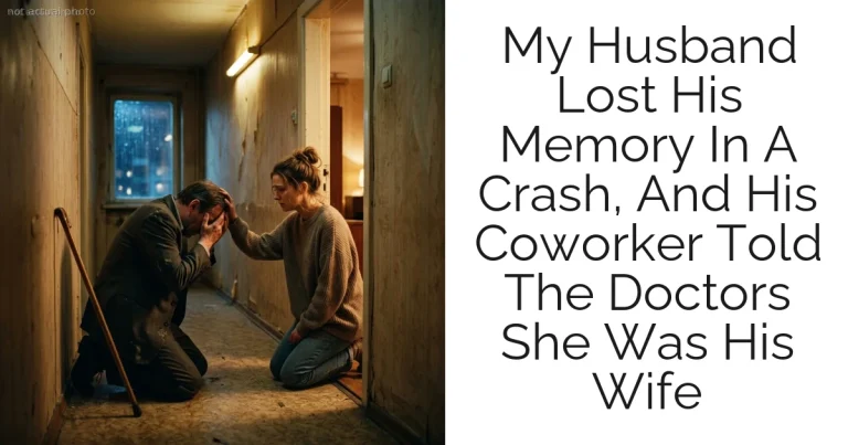 My Husband Lost His Memory In A Crash, And His Coworker Told The Doctors She Was His Wife