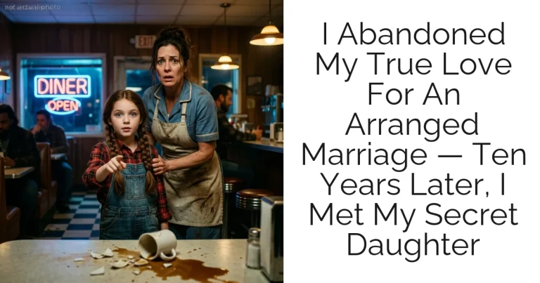 I Abandoned My True Love For An Arranged Marriage — Ten Years Later, I Met My Secret Daughter