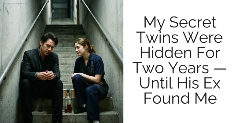 My Secret Twins Were Hidden For Two Years — Until His Ex Found Me