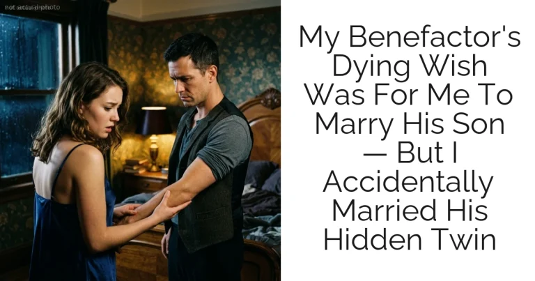 My Benefactor's Dying Wish Was For Me To Marry His Son — But I Accidentally Married His Hidden Twin