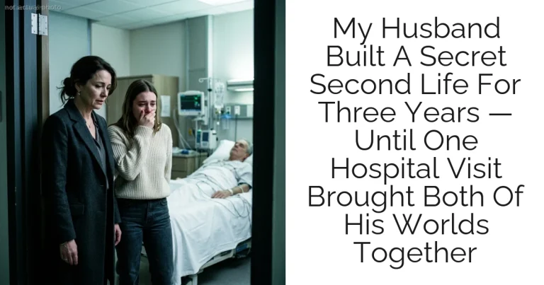 My Husband Built A Secret Second Life For Three Years — Until One Hospital Visit Brought Both Of His Worlds Together