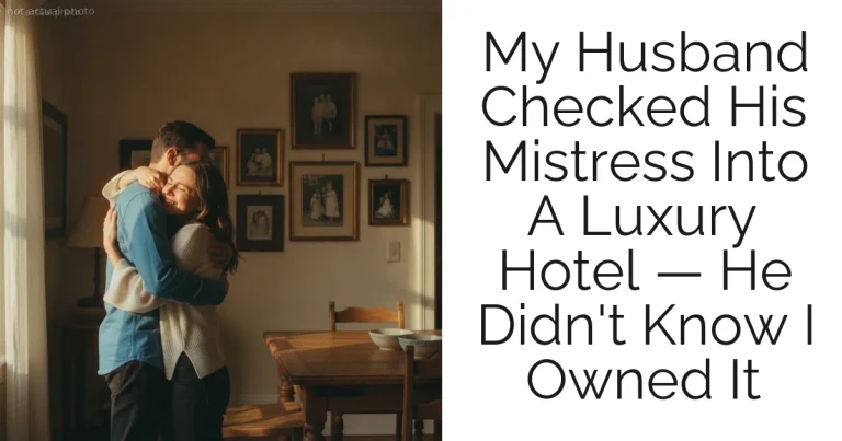 My Husband Checked His Mistress Into A Luxury Hotel — He Didn't Know I Owned It
