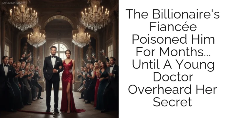 The Billionaire's Fiancée Poisoned Him For Months... Until A Young Doctor Overheard Her Secret
