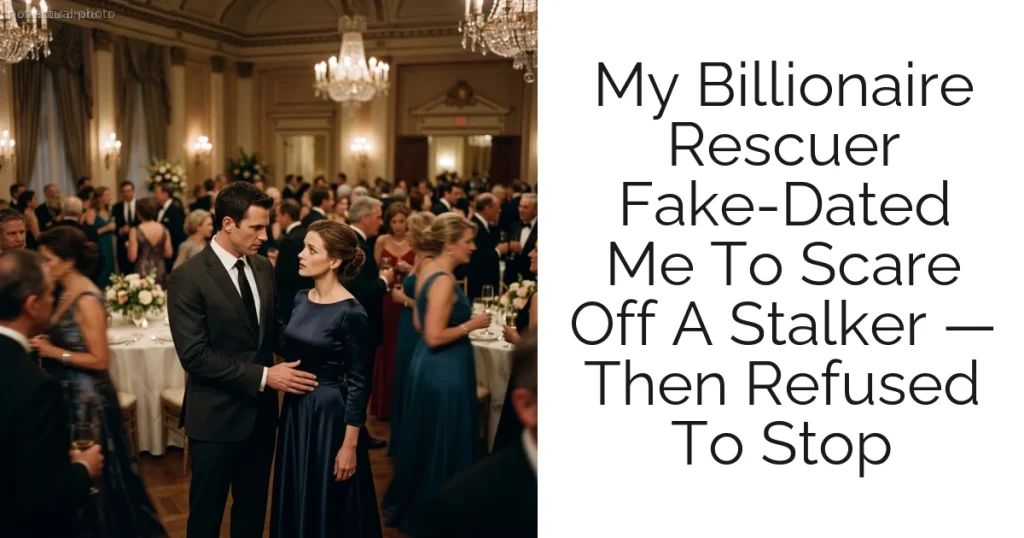 My Billionaire Rescuer Fake-Dated Me To Scare Off A Stalker — Then Refused To Stop