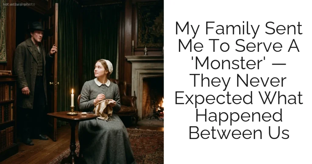 My Family Sent Me To Serve A 'Monster' — They Never Expected What Happened Between Us
