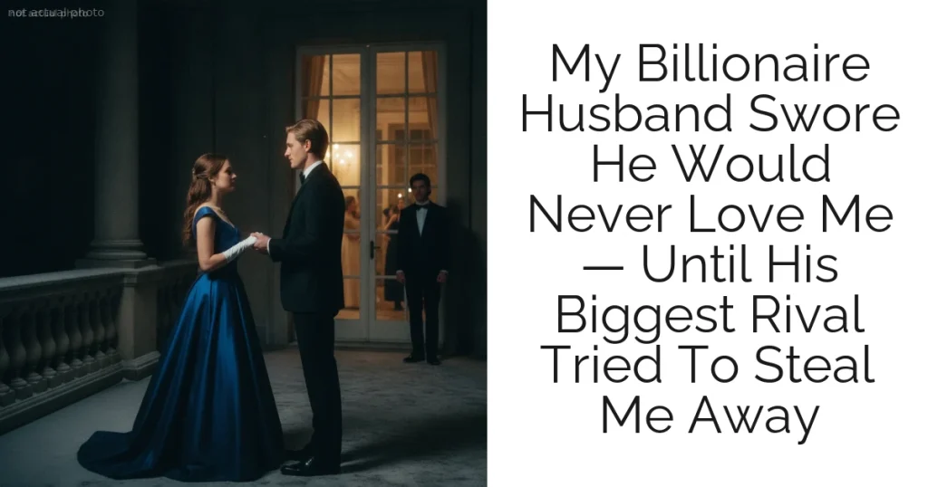 My Billionaire Husband Swore He Would Never Love Me — Until His Biggest Rival Tried To Steal Me Away
