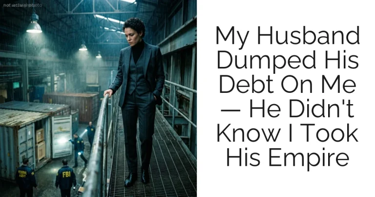 My Husband Dumped His Debt On Me — He Didn't Know I Took His Empire