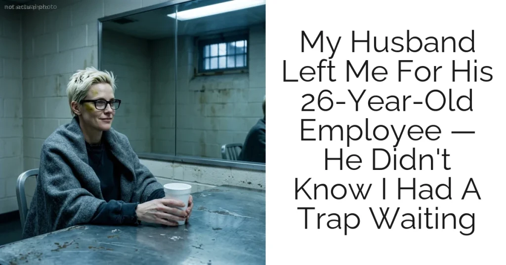My Husband Left Me For His 26-Year-Old Employee — He Didn't Know I Had A Trap Waiting