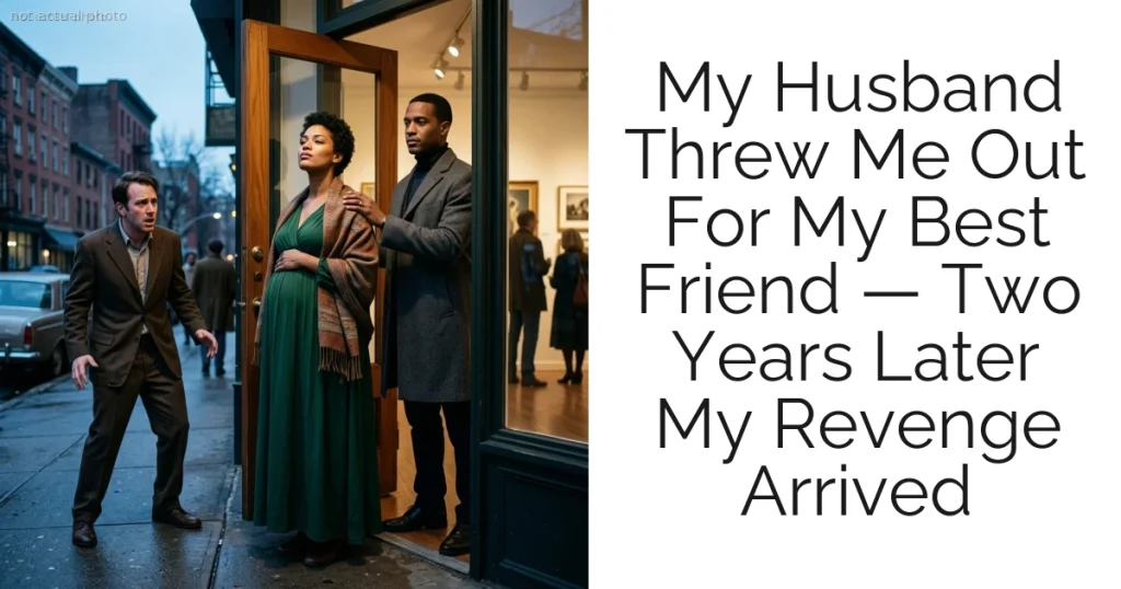 My Husband Threw Me Out For My Best Friend — Two Years Later My Revenge Arrived