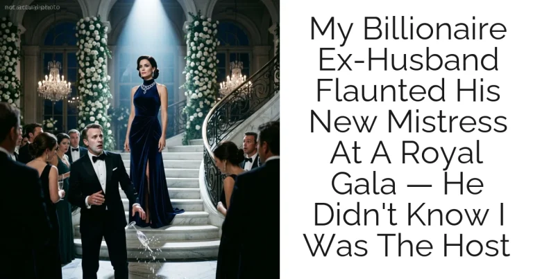 My Billionaire Ex-Husband Flaunted His New Mistress At A Royal Gala — He Didn't Know I Was The Host