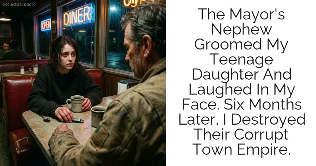 The Mayor's Nephew Groomed My Teenage Daughter And Laughed In My Face. Six Months Later, I Destroyed Their Corrupt Town Empire.
