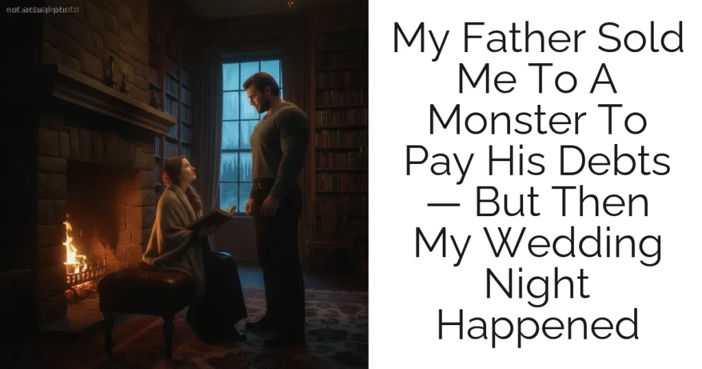 My Father Sold Me To A Monster To Pay His Debts — But Then My Wedding Night Happened