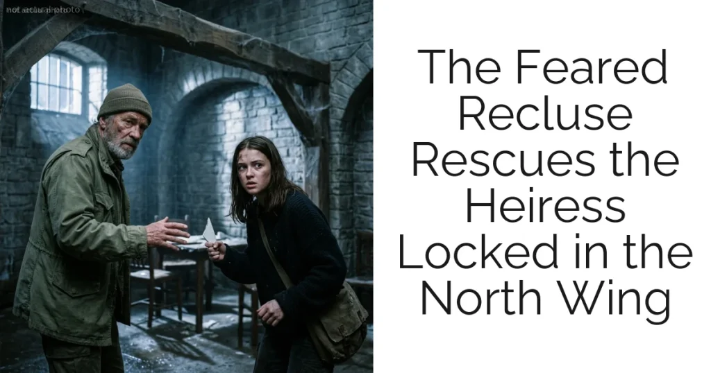 The Feared Recluse Rescues the Heiress Locked in the North Wing