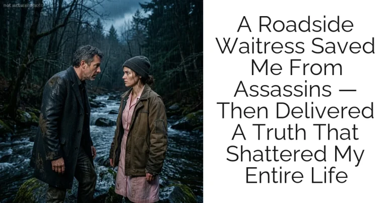 A Roadside Waitress Saved Me From Assassins — Then Delivered A Truth That Shattered My Entire Life