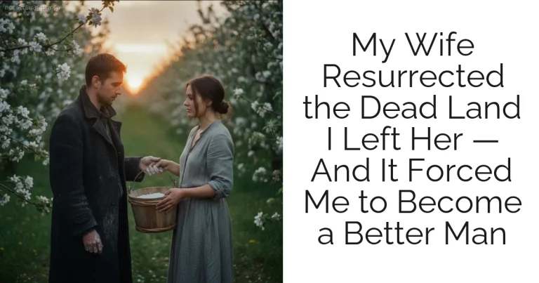 My Wife Resurrected the Dead Land I Left Her — And It Forced Me to Become a Better Man