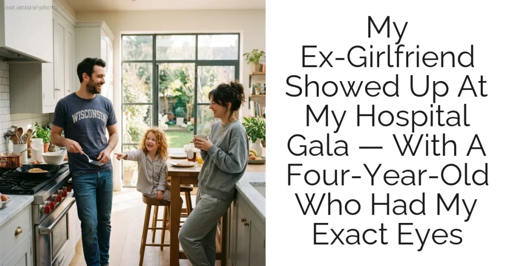 My Ex-Girlfriend Showed Up At My Hospital Gala — With A Four-Year-Old Who Had My Exact Eyes