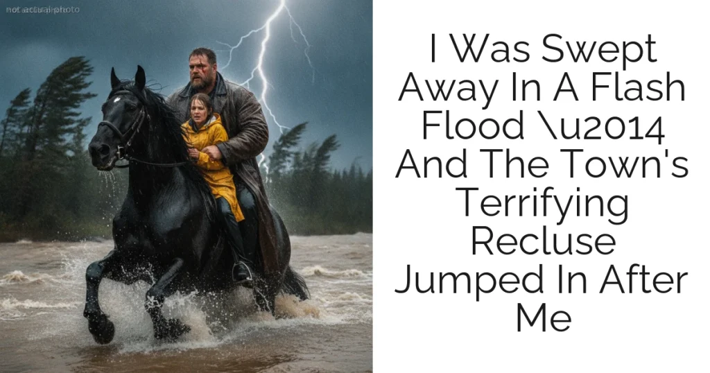 I Was Swept Away In A Flash Flood u2014 And The Town's Terrifying Recluse Jumped In After Me