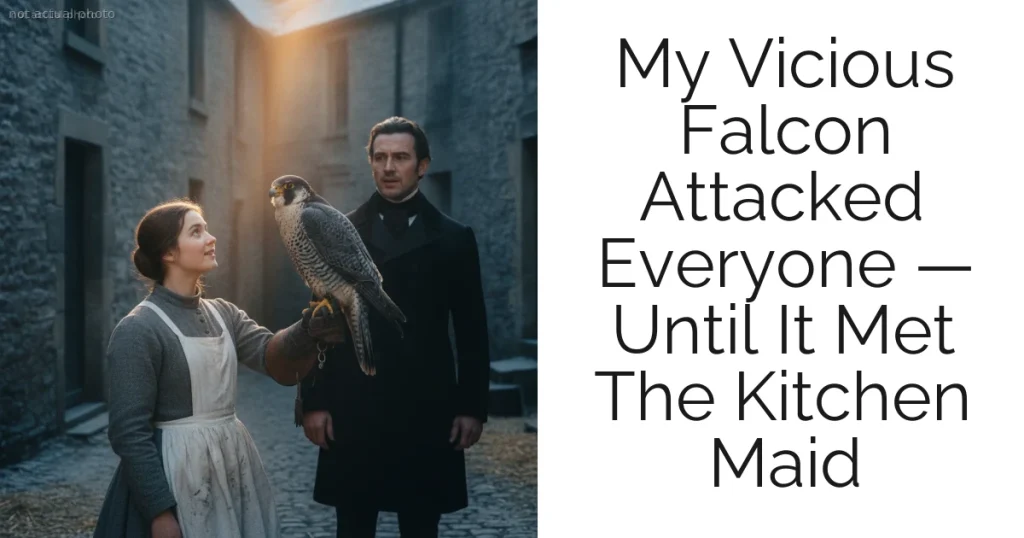 My Vicious Falcon Attacked Everyone — Until It Met The Kitchen Maid