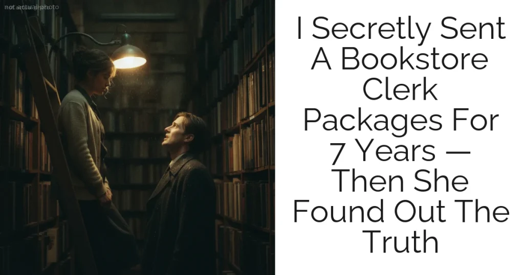 I Secretly Sent A Bookstore Clerk Packages For 7 Years — Then She Found Out The Truth
