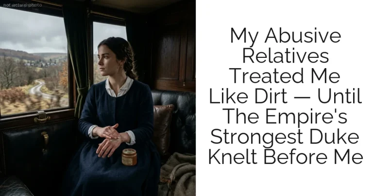 My Abusive Relatives Treated Me Like Dirt — Until The Empire's Strongest Duke Knelt Before Me