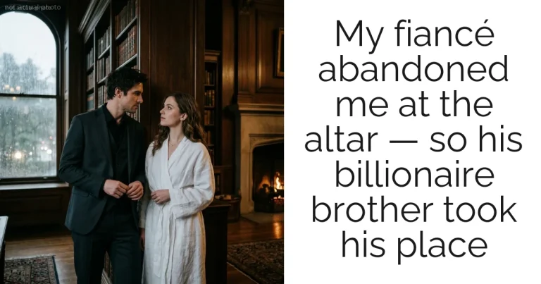 My fiancé abandoned me at the altar — so his billionaire brother took his place