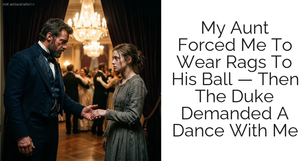 My Aunt Forced Me To Wear Rags To His Ball — Then The Duke Demanded A Dance With Me