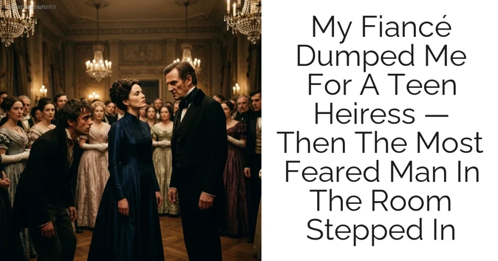 My Fiancé Dumped Me For A Teen Heiress — Then The Most Feared Man In The Room Stepped In