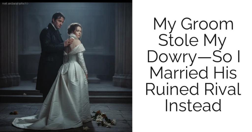 My Groom Stole My Dowry—So I Married His Ruined Rival Instead
