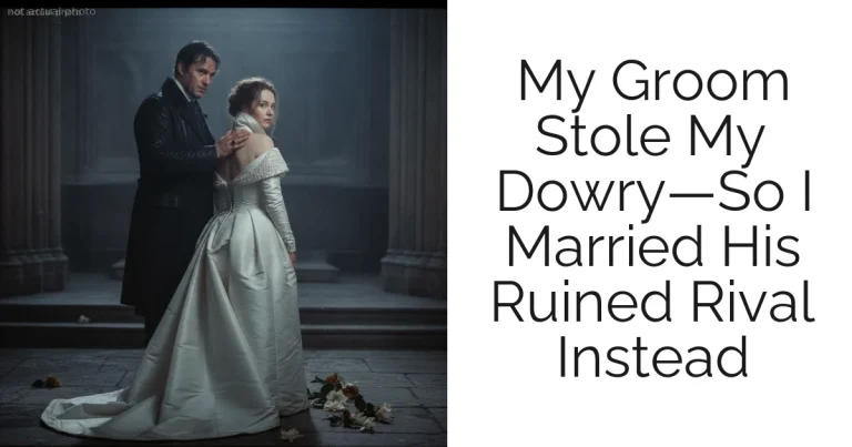 My Groom Stole My Dowry—So I Married His Ruined Rival Instead