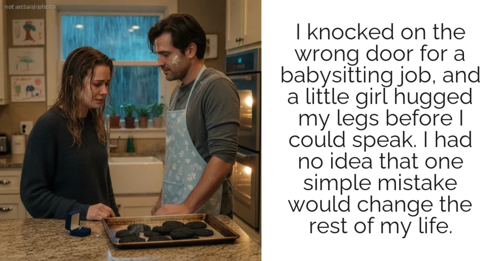 I knocked on the wrong door for a babysitting job, and a little girl hugged my legs before I could speak. I had no idea that one simple mistake would change the rest of my life.