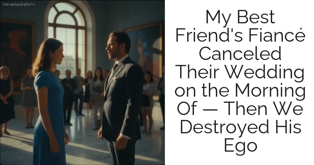 My Best Friend's Fiancé Canceled Their Wedding on the Morning Of — Then We Destroyed His Ego