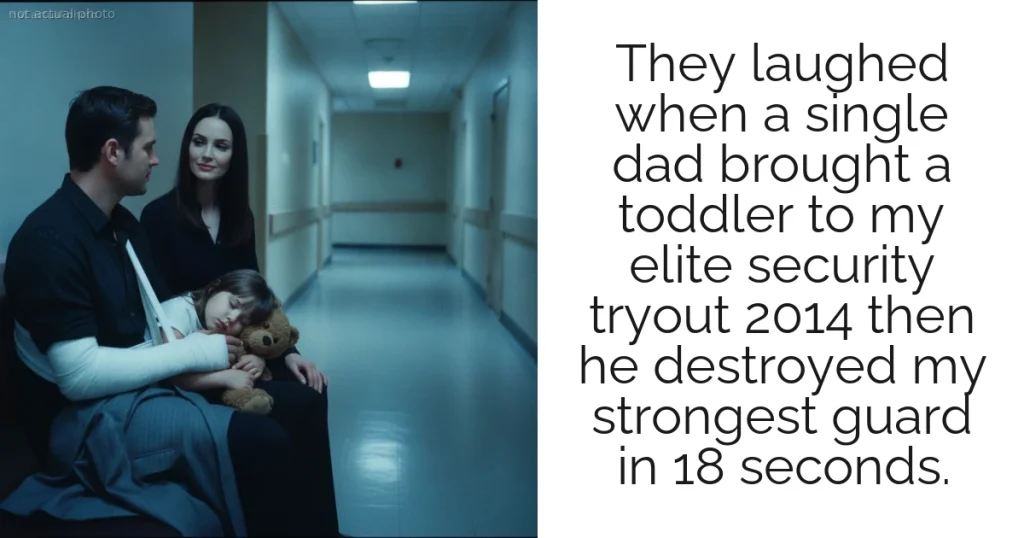 They laughed when a single dad brought a toddler to my elite security tryout 2014 then he destroyed my strongest guard in 18 seconds.